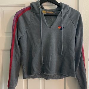 Aviator Nation cropped hoodie women’s size XS